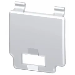 Scale cover accessory for Siemens SIRIUS 3RV2 series motor starter protectors. Provides a protective enclosure for the adjustment scale, preventing accidental movement and shielding against dust or debris in industrial environments.