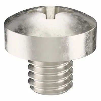 USA INDUSTRIALS Machine Screw: M3x0.50 Thread Size, 3 mm Lg, 316, Stainless Steel, Plain - Pan Head Machine Screws