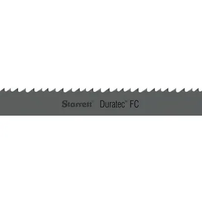 STARRETT Band Saw Blade: Carbon Steel, Duratec(TM) FC, Ferrous Metal/Sheet Metal - General Purpose Metal Cutting Blades