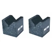 INSIZE Granite V-Block Set: Granite V-Block Set, Pr V-Block, 2 13/16 in x 2 in x 2 13/16 in, ASME 0 (MPN 6897-1)