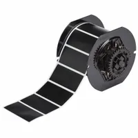Pre-Cut Label Stock Roll: 1 1/4 in x 2 3/4 in, Rubber, Permanent Adhesive, 750 Labels, Permanent (MPN B33-7-8117)