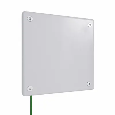 LEGRAND Wall Plate: Blank, 1 Gang, White - Tamper-Resistant Wall Plates