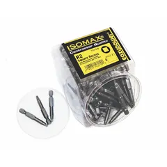 Impact Bit, #2, Hex Shank, S2 Steel, 250-Pack