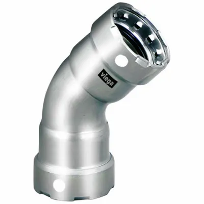 VIEGA MEGAPRESS Stainless Steel Press Elbow Fitting - Stainless Steel Press Fittings