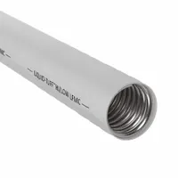 Liquid-Tight Flex Metal Conduit: 4 in Trade Size, Gray, 25 ft Nominal Lg, 6900 (MPN 6911-22-00)