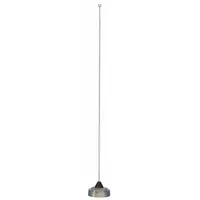 This whip-style antenna is designed for VHF two-way radio communication. It serves as a direct replacement for select Motorola equipment, including the VX2200 DO-50 series. The 16-inch overall length supports clear transmission in industrial and field operations