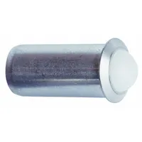 TE-CO Ball Plunger: Press Fit, SS Body w/ Nylon Ball, 5/16 in Body Dia, 5 PK (MPN 5378601)
