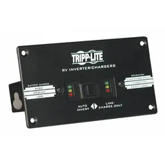 Remote control module for power inverter accessories in fleet and vehicle maintenance applications. Overall height 1 1/4 in, width 4.02 in, depth 2 1/4 in. Used to remotely manage power or control functions.
