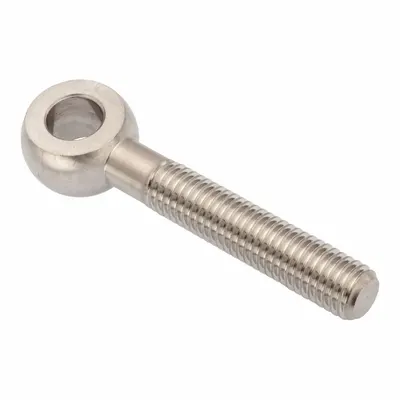 AMPG Fixed Rod End: Stainless Steel, Plain, 80 mm Hole Center-to-End Lg, Right Hand - Stainless Steel Male Threaded Fixed Rod Ends