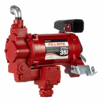 FILL-RITE Electric Drum Pump: 35 gpm Max. Flow Rate, 230 V AC, 3/4 hp HP, Pump Only, Cast Iron (MPN FR310VN)