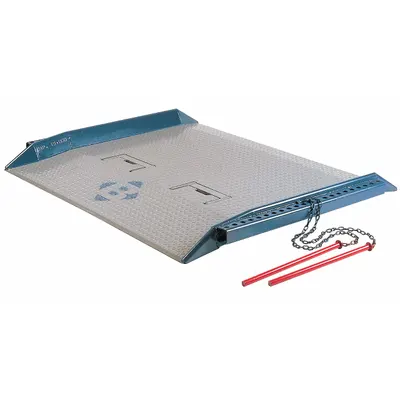 BLUFF Dock Board: 20,000 lb Load Capacity, 48 in Overall Lg, 60 in Overall Wd - Dock Boards