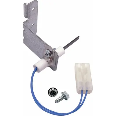 WHITE-RODGERS Hot Surface Igniter: OEM, Silicon Nitride, 5 in Lead Lg, 120V AC, Pin Harness - Direct OEM Replacement Hot Surface Ignitors
