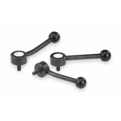 KIPP Adjustable Handle: Steel, 5/16"-18 Thread, 40 mm Thread Lg - Low-Profile Adjustable Tension Levers with Threaded Stud