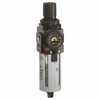 ARO Filter-Regulator: Series 2000 Series, 3/8 in NPT, 132 scfm, 5 micron, 150 psi, Auto Drain (MPN P39334-604)