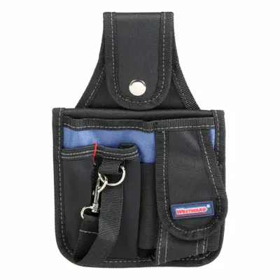 WESTWARD Tool Pouch: 4 Pockets - Polyester Tool Pouches