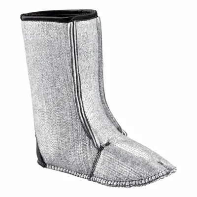 OEM APPROVED VENDOR Men's 9-Inch Thermal Boot Liner, Black, Polyester/Wool, 1 Pair - Thermal Boot Liners