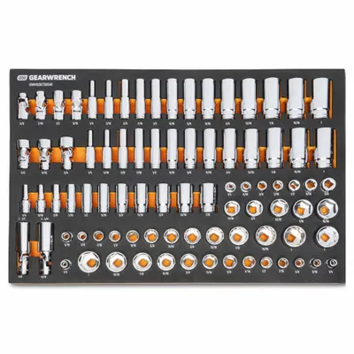 GEARWRENCH 3/8 in Drive 85-Piece SAE Socket Set with Drive Tools - SAE Socket Sets with Drive Tools