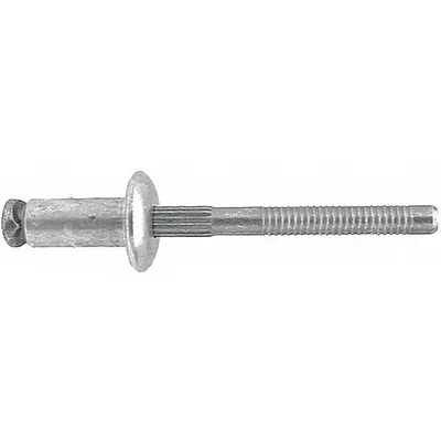 OEM Blind Rivet,1/4 in dia,PK25: Inch, 0.25 in Shank Dia, Self-Plugging, Countersunk - Flush-Mount Blind Rivets