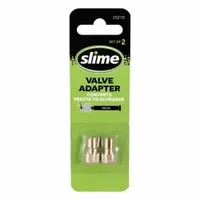 SLIME Valve Adapter: Valve Adapter, Clamp-In, 0° Valve Stem Angle, Straight, Std Bore Valve Size (MPN 20270)