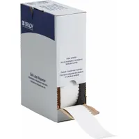 Tag Label: 3/8 in x 1 15/16 in, 2 in, Polypropylene, White, 5,000 Tags (MPN BM-40-412)