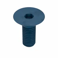 Socket Flat Head Screw: M3x0.50 Thread Size, 8 mm Lg, Flat, Blue Phosphate, Alloy Steel, 25 PK (MPN UST193582)