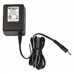 Battery charger for NiCad chemistry, designed for use with Idpro printer series. Operates as an AC adapter and charger to maintain battery power for portable labeling equipment.