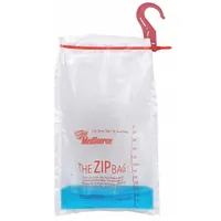 MEDSOURCE Waste Bag: Plastic, 67 fl oz Capacity, 9 in Overall Dia, 17 1/8 in Overall Ht, Clear (MPN MS-17367)