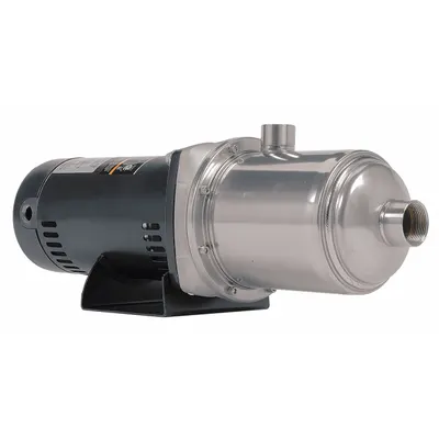 FRANKLIN ELECTRIC Multi-Stage Booster Pump: 1 1/2 hp, Three Phase, 208-230/460V AC - Horizontal Booster Pumps