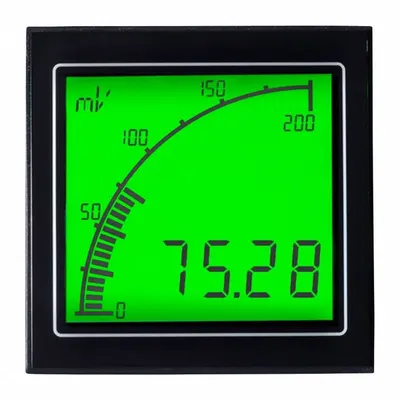 TRUMETER Current Meter: 9 Display Span - Min, 9,999 Display Span - Max, 12 V AC – 24 V AC - DC Current Digital Panel Meters