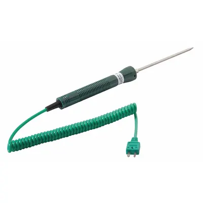 WOHLER Penetration Temperature Probe: -32°F to 1,202°F /-35°C to 600°C, ±0.3% Accuracy - Thermocouples for Surface Applications