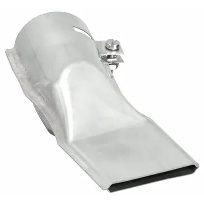 MASTER APPLIANCE Angled Attachment: 1 1/2 in Overall Lg, 1/2 in Overall Wd, 3 in Overall Ht - Heat Gun Nozzles