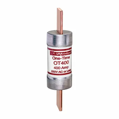 MERSEN Fuse: Class K5, OT Series, Fast-Acting, 400 A, 250 V AC, 250 V DC - Fast-Acting Blade Fuses