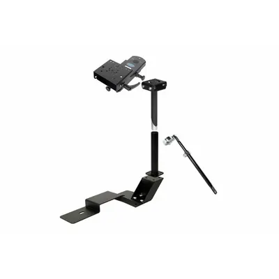 GAMBER-JOHNSON Computer Mount Kit: Pedestal Computer Mount, Computers/Tablets, Passenger Seat - Pedestal Mount Systems