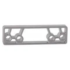 Aluminum blade stop spacer for door closers, compatible with LCN 4110T series. Limits door travel to prevent wall and hardware damage. ADA compliant for accessibility.