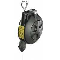 HUBBELL Tool Balancer: Non-Locking, 5 lb Max. Tool Wt, 6 ft Cable Lg, ABS, Snap Hook, Swivel Hook (MPN BD-05)