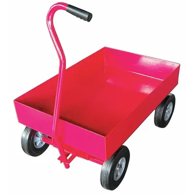 OEM Wagon Truck: 1,000 lb Cap - Lipped Metal Deck Trucks