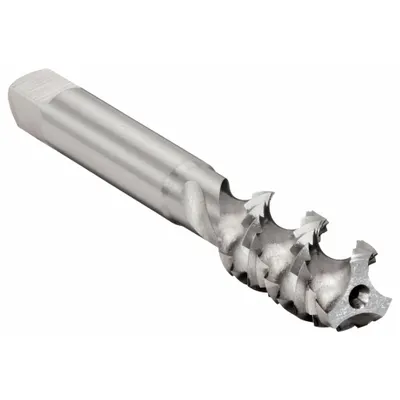 CHICAGO-LATROBE Spiral Flute Tap: 5/16"-18 UNC, H3 / 2B, 3 Flute, Bottoming Chamfer (MPN 367958) - General Purpose Spiral-Flute Taps