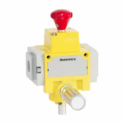 NUMATICS Lockout Valve: 1 in Flange, 1 in Outlet Size, 17 bar Max Op Pressure, 50°C Max Op Temp - Numatics Compressed Air Line Lockout Valves