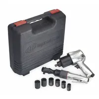 This 8-piece pneumatic tool kit includes an impact wrench, ratchet, die grinder, and accessories for fastening, grinding, and cutting. Powered by compressed air, it is suited for automotive repair, industrial maintenance, and assembly tasks in workshops and production lines