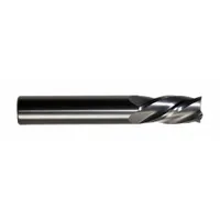 CLEVELAND Square End Mill: Carbide, 4 Flute, 4.5 mm Mill Dia, 14 mm LOC, 50 mm OAL (MPN C98222)
