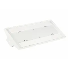This 4 ft. linear LED bay light delivers 18,000 lumens at 4000K color temperature, operating on 120V AC and consuming 126W. Designed to replace 175 to 450W HID fixtures, it features a wide distribution pattern suitable for mounting heights of 15 ft to 40 ft. Typical applications include industrial and commercial spaces such as warehouses, factories, and gymnasiums.