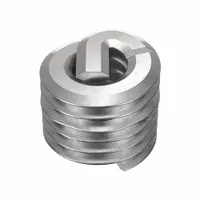 HELI-COIL Helical Insert: Tanged Tang Style, Screw-Locking, #2-56 Thread Size, 100 PK (MPN A3585-02CNW129)