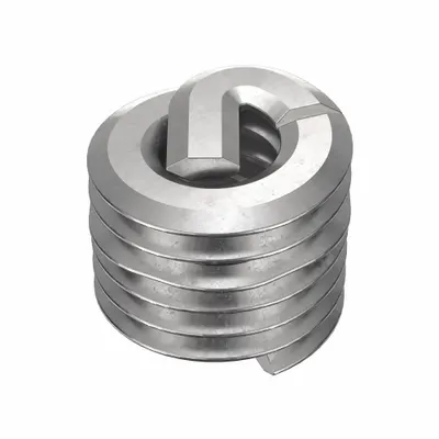 HELI-COIL Helical Insert: Tanged Tang Style, Screw-Locking, #2-56 Thread Size - Screw-Locking Tanged Helical Inserts