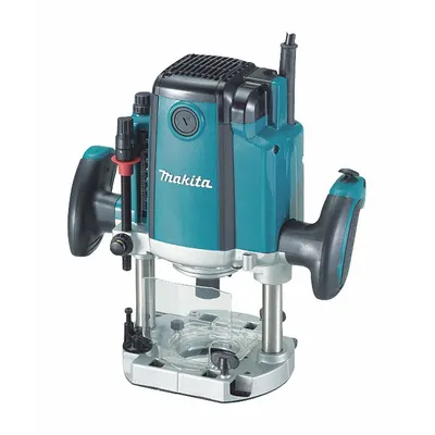 MAKITA Router: Full-Size, Plunge Base, 3.25 hp, Fixed Speed, 22,000 RPM - Full-Size Corded Routers