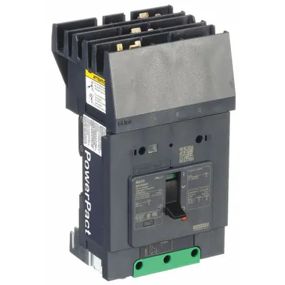 SQUARE D Molded Case Circuit Breaker: 25 A Amps, 25kA at 277/408V AC, Fixed, ABC - B-Frame Square D Molded Case Circuit Breakers