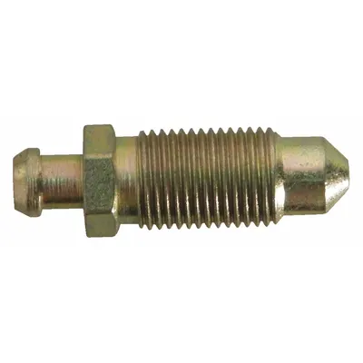 SUR&R Brake Bleeder Screw: Brake Bleeder Screw, 7/16"-24 Thread Size, Steel, 5 Pieces - Hydraulic Brake Line Accessories