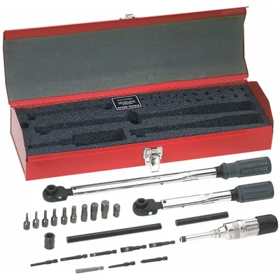 KLEIN TOOLS Electricians Tool Kit: 25 Total Pcs, Drivers and Bits/Wrenches - Tool Sets with Tool Box