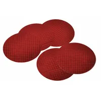 Reflective Tape: Agriculture Vehicles, Red, 3 1/8 in Wd, 3 1/8 in Lg, Acrylic (MPN 18371)
