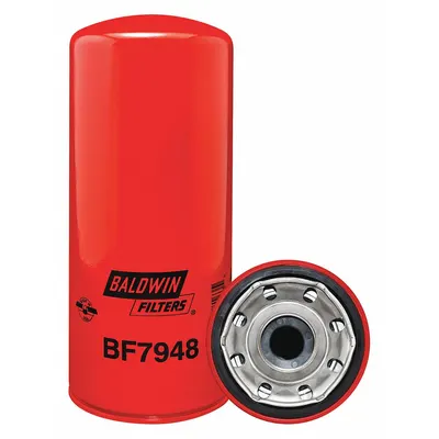 BALDWIN FILTERS Fuel Filter: Spin-On, 4 11/16 in Outside Dia, 1 5/8"-12 Thread Size - Spin-On Fuel Filters