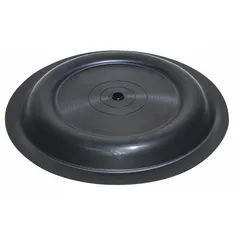 Santoprene replacement diaphragm for 3-inch pumps. Suitable for industrial fluid-handling systems where chemical resistance and flexibility are required. Operating temperature range 0°F to 180°F.